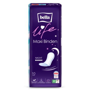 bella Maxi Damenbinden Nacht ohne Flügel