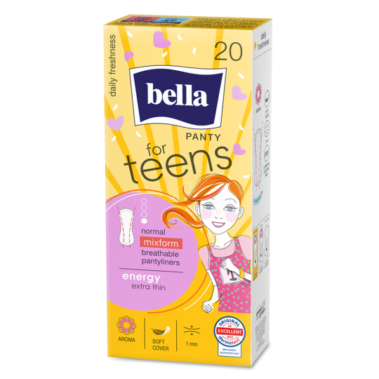 bella for Teens Slipeinlagen Energy