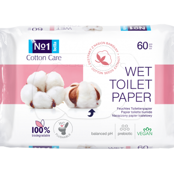 bella No.1 feuchtes Toilettenpapier Cotton Care