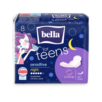 bella for Teens Ultra Binden Sensitive Night