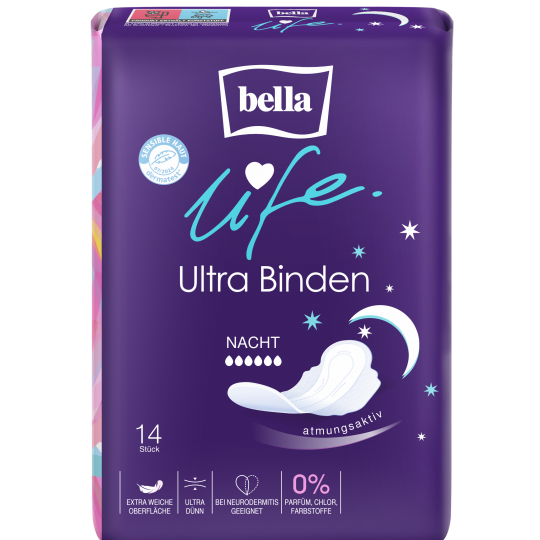 bella life ultra binden Nacht