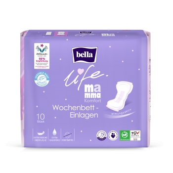 bella life Mamma Komfort Wochenbett-Einlagen