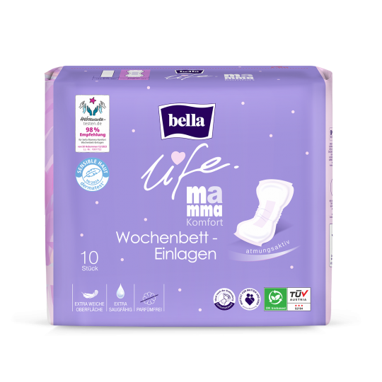 bella life Mamma Komfort Wochenbett-Einlagen