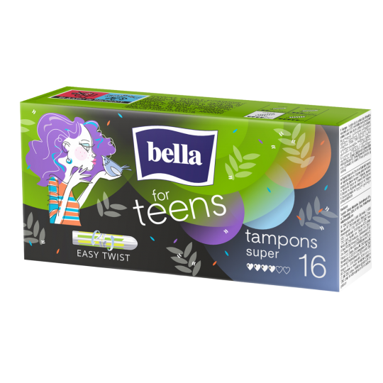 bella for Teens Tampons super
