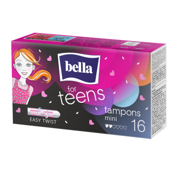 bella for Teens Tampons mini