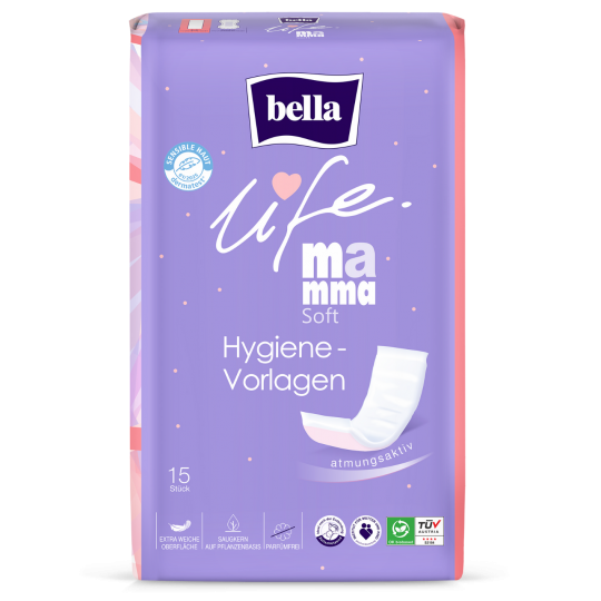 bella life Mamma Soft Hygiene-Vorlagen