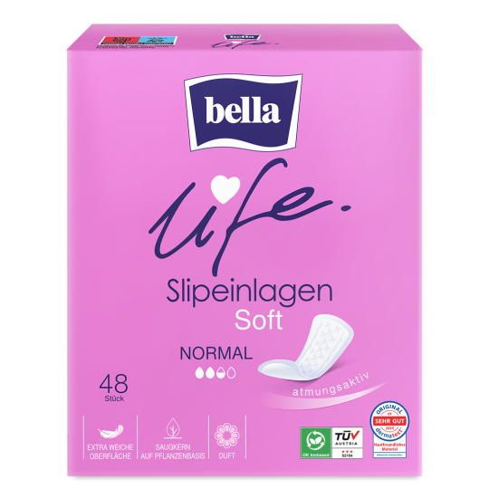 bella Slipeinlagen Soft Normal mit Frischeduft