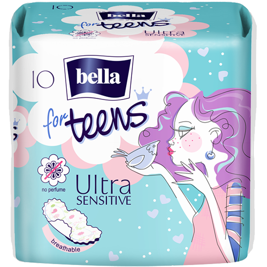 bella for Teens Ultra Sensitive Damenbinden