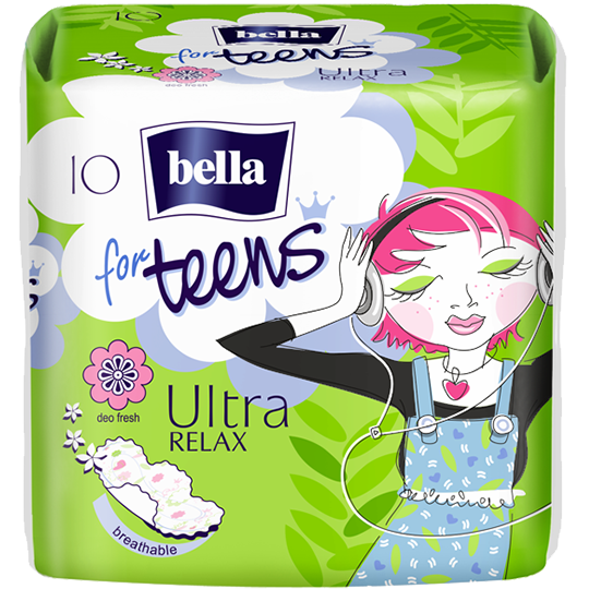 bella for Teens Ultra Relax Damenbinden