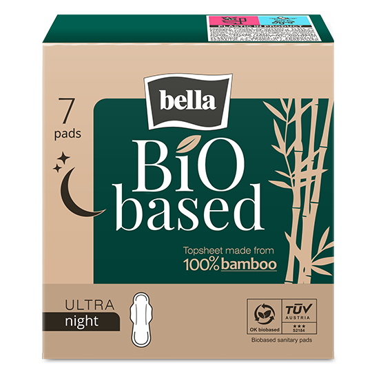 bella BiO based Ultra Binden Night Mit Flügeln
