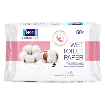 bella No.1 feuchtes Toilettenpapier Cotton Care
