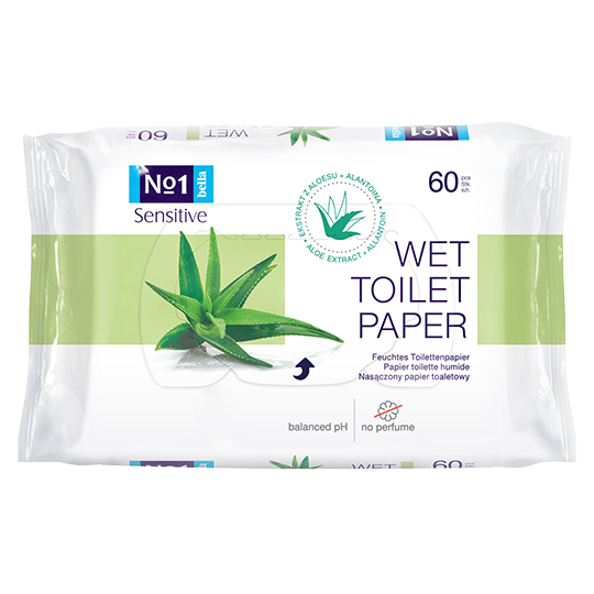 bella No. 1 feuchtes Toilettenpapier Sensitive