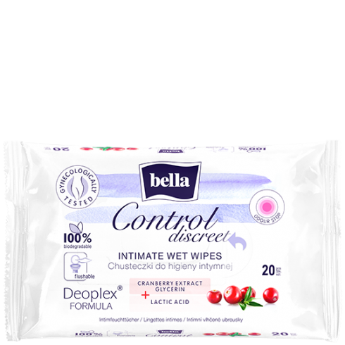 bella Control Discreet Intimpflegetücher