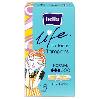bella life for Teens Normal Tampons