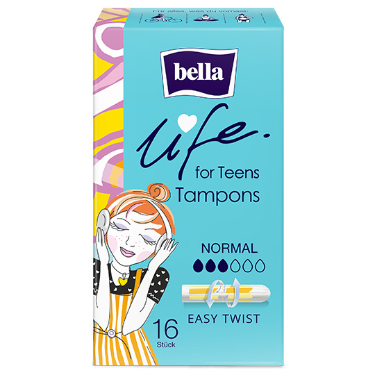 bella life for Teens Normal Tampons