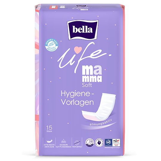 bella life Mamma Soft Hygiene-Vorlagen