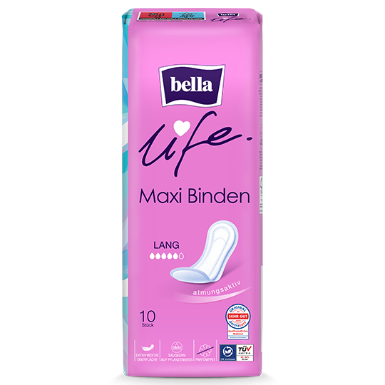 bella life Maxi Binden Lang ohne Flügel