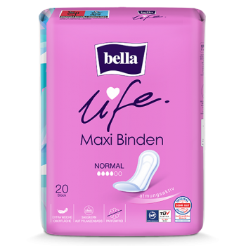 bella life Maxi Binden Normal ohne Flügel