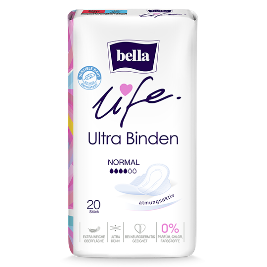 bella life Ultra Binden Normal Mit Flügeln