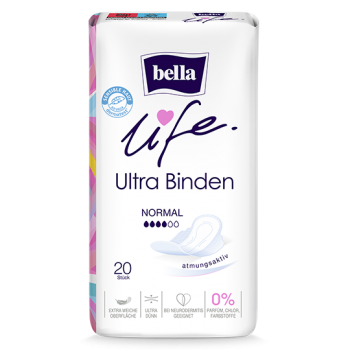 bella life Ultra Binden Normal Mit Flügeln