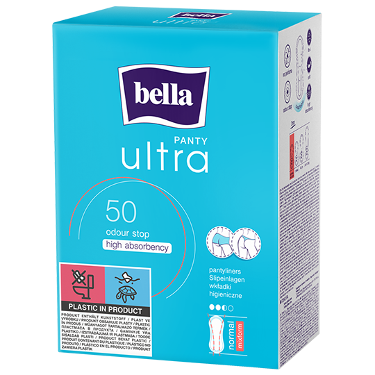 Bella Panty Ultra SLIPEINLAGEN Normal Mixform